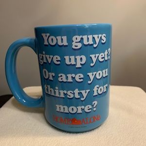 Home Alone mug with an image of Kevin made of gingerbread o…